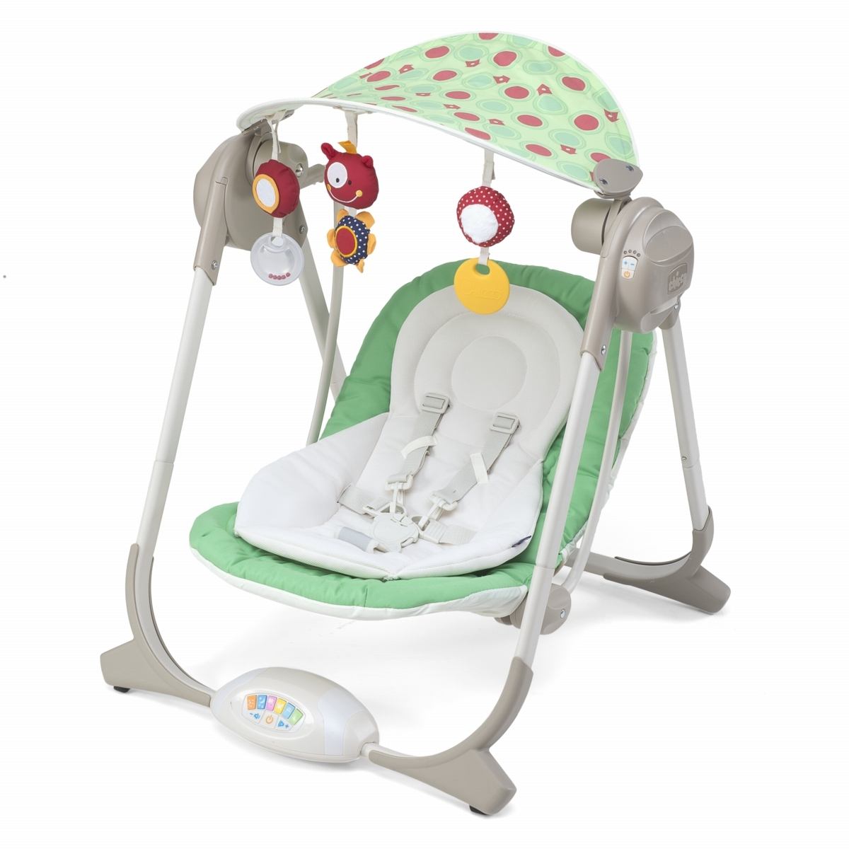 Кресло-качалка Polly Swing Chicco, салатовый