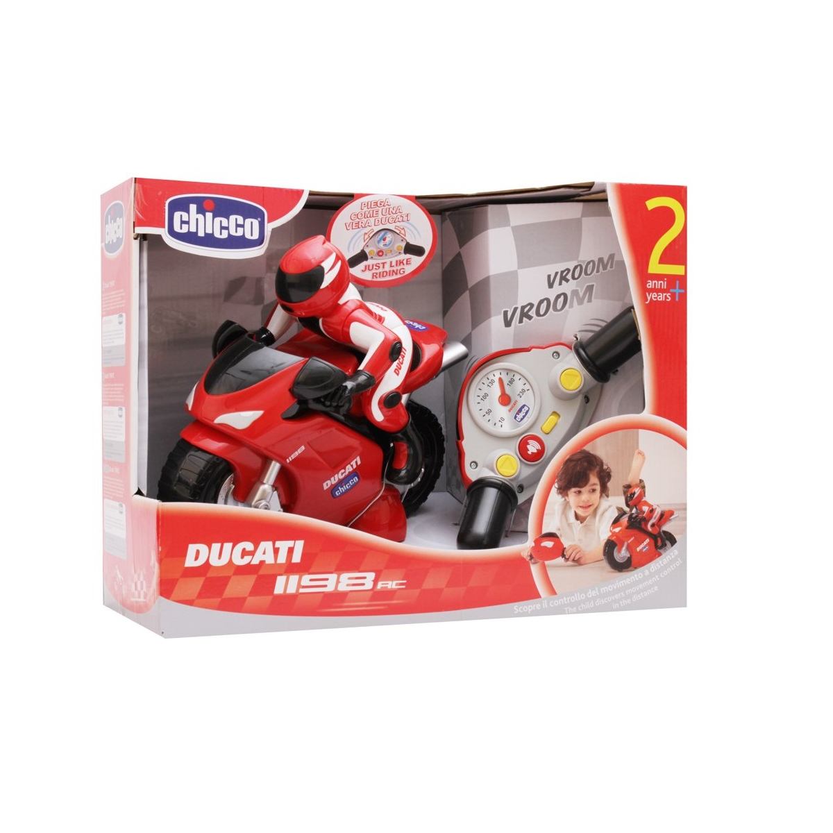 Мотоцикл на радиоуправлении Chicco Ducati 1198 RC